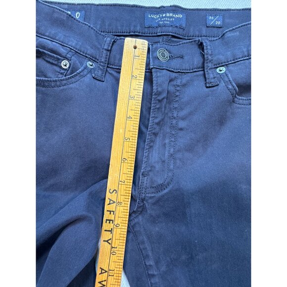 Lucky Brand 410 Athletic Slim Jeans Mens 30x30 Navy Straight Casual - Picture 10 of 11